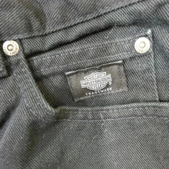 HARLEY Davidson Vintage Bootcut jeans. Size 10 - Picture 6 of 7